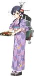  japanese_clothes kantai_collection kimono machinery obentou ushio_(kantai_collection) 