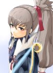  1boy arerecle2 bow_(weapon) fire_emblem fire_emblem_if grey_hair long_hair ponytail red_eyes solo takumi_(fire_emblem_if) weapon 