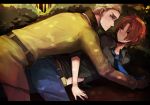  artist_request axis_powers_hetalia blush germany_(hetalia) italy_(hetalia) love multiple_boys northern_italy_(hetalia) yaoi 