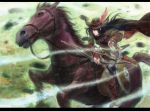 cape fantasy hat horse oblivion oblivion_(game) shield the_elder_scrolls the_elder_scrolls_iv:_oblivion weapon yansun 