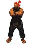  3rd_strike akuma gouki highres ikeno_daigo male official_art street_fighter street_fighter_iii street_fighter_iii:_3rd_strike 