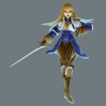  1girl agrias_oaks armor blonde_hair braid final_fantasy final_fantasy_tactics gloves highres knight long_hair single_braid solo sword weapon 