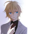  1boy blonde_hair character_request formal owari_no_seraph suit tagme 