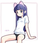  buruma cat_ears gym_uniform hazuki nekomimi purple_hair tsukuyomi_moon_phase tsukuyomi_moonphase violet_eyes 