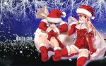  dlsite.com highres refeia santa_costume thighhighs wallpaper zettai_ryouiki 