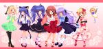  billhook cat_ears cat_tail cosplay costume_switch frederica_bernkastel frederica_bernkastel_(cosplay) furude_rika furude_rika_(cosplay) hanyuu hanyuu_(cosplay) highres higurashi_no_naku_koro_ni horie_yui houjou_satoko houjou_satoko_(cosplay) juugoya_neko lambdadelta lambdadelta_(cosplay) lion sailor_dress sakutarou seiyuu_connection stuffed_animal stuffed_toy tail thigh-highs thighhighs umineko_no_naku_koro_ni ushiromiya_maria ushiromiya_maria_(cosplay) 