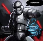  1boy star_wars star_wars:_the_force_awakens stormtrooper traitor 
