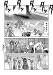  ... /\/\/\ 1boy 6+girls ? admiral_(kantai_collection) ahoge akebono_(kantai_collection) breasts carrying_over_shoulder comic hamakaze_(kantai_collection) hands_together hayashimo_(kantai_collection) indoors kantai_collection kiryuu_makoto kiyoshimo_(kantai_collection) large_breasts long_hair military military_uniform monochrome motion_blur motion_lines multiple_girls pantyhose person_carrying pleated_skirt running sazanami_(kantai_collection) school_uniform serafuku shiranui_(kantai_collection) shoelaces short_hair skirt speech_bubble speed_lines spoken_ellipsis surprised talking thigh_gap translation_request uniform v_arms wrestling 