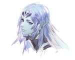  blue_skin elma_(xenoblade_x) iwamoto_james long_hair pixiv_manga_sample pointy_ears purple_hair science_fiction spoilers violet_eyes xenoblade_chronicles_x 