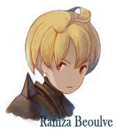  1boy blonde_hair final_fantasy final_fantasy_tactics ramza_beoulve solo upper_body white_background 