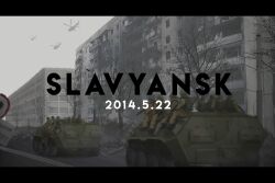  2014 6+boys absurdres aircraft ak-74 armored_personnel_carrier armored_vehicle assault_rifle battle_of_slavyansk black_boots body_armor boots btr-70 camouflage camouflage_jacket clouds commentary convoy day fog gun helicopter helmet highres holding holding_gun holding_weapon jacket kalashnikov_rifle letterboxed military military_combat_uniform military_uniform military_vehicle motor_vehicle multiple_boys original outdoors rifle road ruins russo-ukrainian_war soldier sun20021109 ukraine war war_in_donbass weapon 
