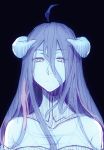  1girl albedo highres overlord_(maruyama) puyo simple_background solo tagme 
