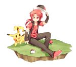  1boy haru.jpg hat pikachu poke_ball pokemon pokemon_(creature) utau 