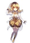  big_breasts blonde_hair blush dress hat long_hair magical_girl mahou_shoujo_madoka_magica tomoe_mami twintails yellow_eyes 