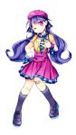 1girl hair_ornament haru.jpg hat highres long_hair purple_hair vocaloid xin_hua 