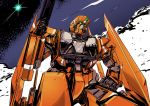  aldnoah.zero daison green_eyes gun kg-6_sleipnir mecha no_humans rifle weapon 