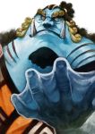 jinbe_(one_piece) lack male monster one_piece realistic solo