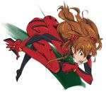  akiman amakin brown_hair explosive eyepatch grenade highres long_hair neon_genesis_evangelion plugsuit rebuild_of_evangelion shikinami_asuka_langley sketch solo souryuu_asuka_langley yasuda_akira 