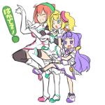  3girls multiple_girls parody tagme translation_request yotsubato! 