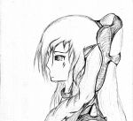  1girl abyssion armor long_hair original sketch 
