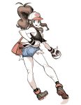  1girl full_body genzoman poke_ball pokemon pokemon_(game) pokemon_bw sketch solo tagme touko_(pokemon) 