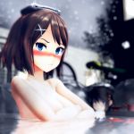  2girls 3d blush breasts highres kantai_collection maya_(kantai_collection) mikumikudance multiple_girls onsen 