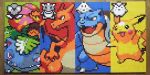  blastoise charizard dragon highres lego no_humans pikachu pixel_art pokemon pokemon_(creature) venusaur you_rei_(blowback) 