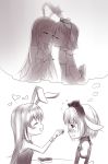  absurdres animal_ears bunny_girl bunnysuit erina_(rabi-ribi) highres irisu_(rabi_ribi) kiss rabbit_ears rabi-ribi yuri 