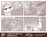  4koma admiral_(kantai_collection) comic defense_of_the_ancients depth_charge dota_2 edwin_(cyberdark_impacts) english highres isuzu_(kantai_collection) kantai_collection kensuke_tanaka submarine_hime tidehunter 