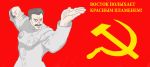  g_gundam gundam highres joseph_stalin master_asia russian soviet_union translated 