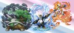  empoleon highres infernape pearl7 pokemon pokemon_(creature) torterra 