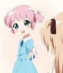  blonde_hair hair_ornament pink_hair ren_kon toshinou_kyouko twintails yoshikawa_chinatsu younger yuru_yuri 