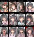  &gt;_&lt; 1girl black_hair chart child closed_eyes creek_(moon-sky) crying highres long_hair open_mouth original popsicle youjo_(creek_(moon-sky)) 