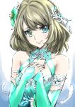  1girl flower gacchahero idol idolmaster idolmaster_cinderella_girls_starlight_stage takagaki_kaede 