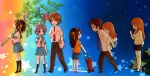  asahina_mikuru_(adult) asahina_mikuru_(big) bamboo carrying koizumi_itsuki kyon moffunnyo nagato_yuki piggyback school_uniform star suzumiya_haruhi suzumiya_haruhi_(young) suzumiya_haruhi_no_yuuutsu tanabata time_paradox 