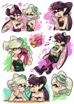  aori_(splatoon) hotaru_(splatoon) pantyhose splatoon wong_ying_chee 