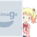  1girl alice_cartelet blonde_hair blue_eyes kin-iro_mosaic mugen_ouka no_image peeking_out pixiv solo twintails vector_trace 