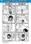  !? 2girls 4koma blush bound chinese comic detached_sleeves genderswap gloom_(expression) highres horns journey_to_the_west monochrome multiple_4koma multiple_girls otosama personification rope sha_wujing skull_necklace sweat tied_up translation_request turn_pale yulong_(journey_to_the_west) 