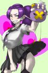  breasts drifloon huge_breasts melissa_(pokemon) pokemon school_uniform skirt 