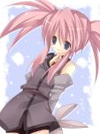  bad_id bare_shoulders blue_eyes bunny elbow_gloves gloves pink_hair presea_combatir rabbit skirt stuffed_animal stuffed_toy tales_of_(series) tales_of_symphonia twintails yuna_(pixiv) 