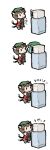  bad_id cat chen chibi comic kawashiro_nitori microwave recurring_image refrigerator silent_comic touhou ume_(noraneko) 