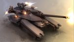  artist_request character_request firing g.i._joe highres military military_vehicle prototype realistic science_fiction soldier tank vehicle 