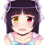  1girl choker close-up gokou_ruri hairband harurun_zw heterochromia long_hair open_mouth ore_no_imouto_ga_konna_ni_kawaii_wake_ga_nai 