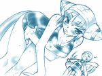 2girls animal_ears breasts breath_of_fire breath_of_fire_v large_breasts lin_(breath_of_fire) multiple_girls nina_(breath_of_fire_v) short_hair swimsuit tail
