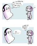  comic frisk_(undertale) ghost headphones napstablook undertale 