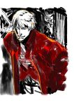  1boy dante_(devil_may_cry) devil_may_cry jacket miwa_shirou red_jacket solo 