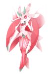  antennae blur insect_girl lurantis mantis pink_eyes pokemon solo tagme 