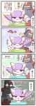 +_+ 4koma bisharp comic commentary_request highres mienshao pokemon pokemon_(creature) sougetsu_(yosinoya35) translation_request 