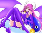  blush breasts demon_girl disgaea prinny succubus succubus_(disgaea) 