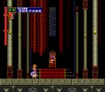  2girls beatrice_(wild_arms) castlevania chair dress long_hair multiple_girls parody pillar pixel_art purple_hair sidelocks throne virginia_maxwell what_is_a_man? wild_arms wild_arms_3 